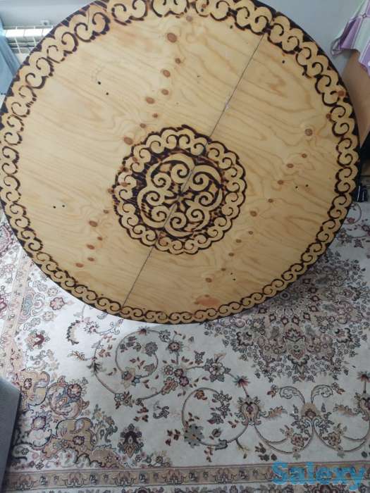 Аренда компактного круглого стола (диаметр - 1, 2 метра), фотография 2