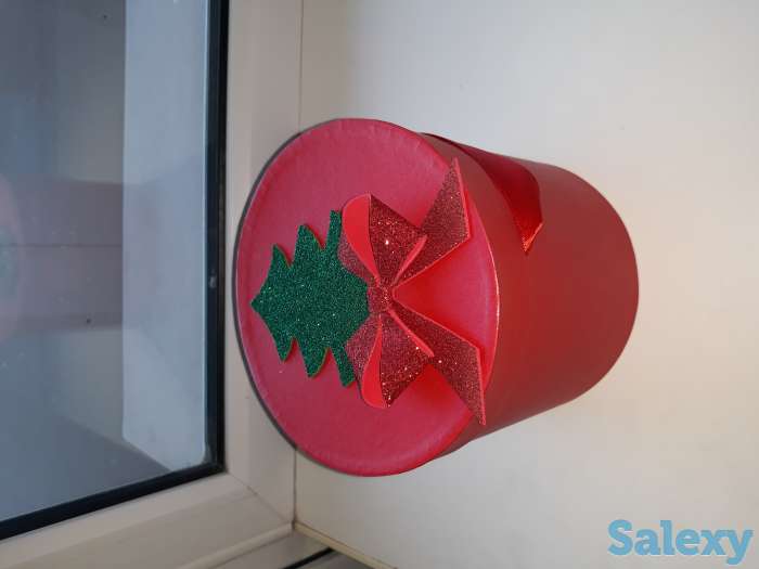 Подарочные коробки. Цилиндровые коробки., фотография 1