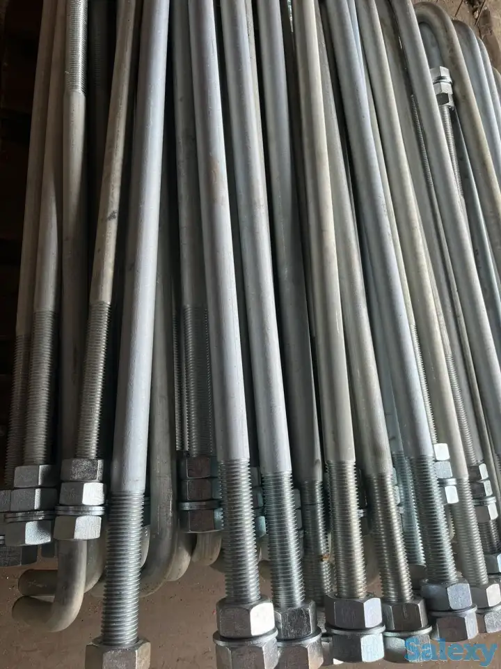 Анкерные изогнутые болты оцинкованные по ГОСТу изготовим, фотография 3