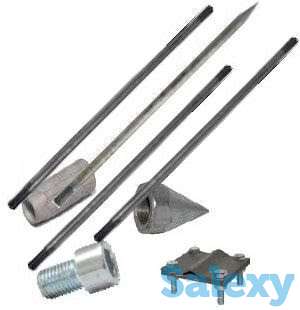 Заземление комплекты оцинкованные и омедненные М16х1500, фотография 2