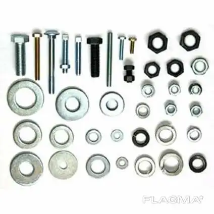 Болты гайки шайбы чёрные и оцинкованные в ассортименте, фотография 14