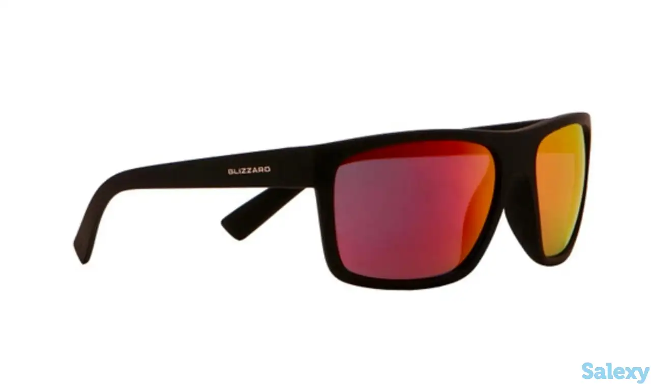 Очки солнцезащитные blizzard jamaica rubber black, фотография 1