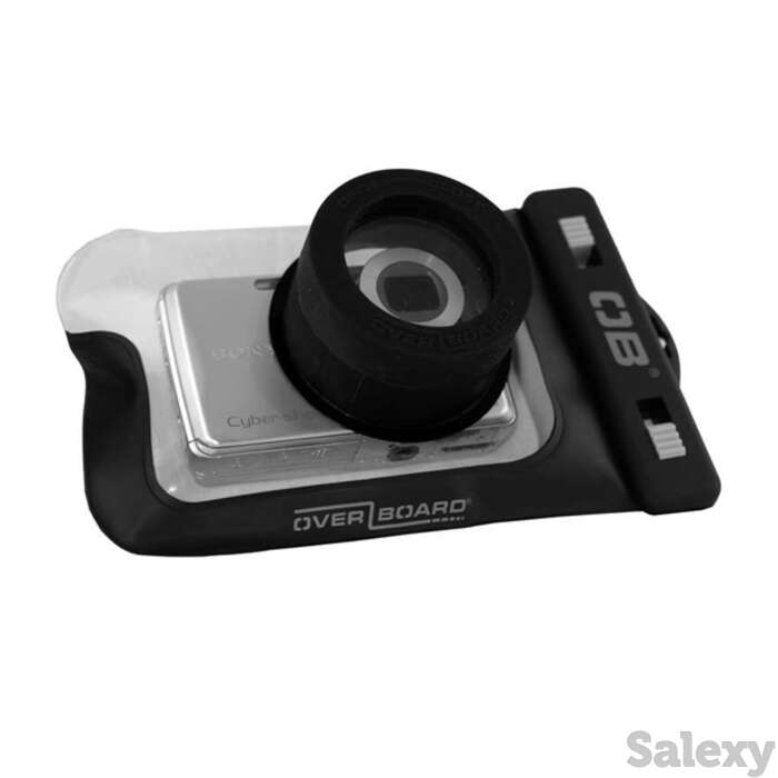 Overboard 1103, 11х10 см, для фотоаппаратов с зумом до 2,8 см, d5. 3 см, герметичный чехол до 6м, фотография 1