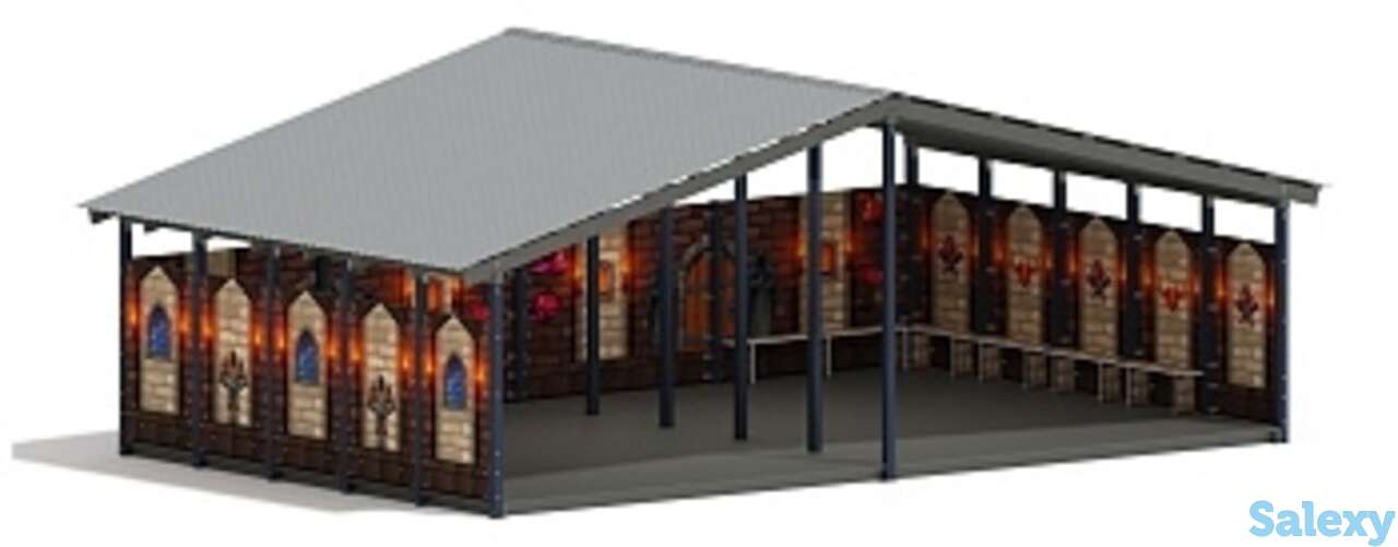 Теневой навес (замок. средневековый) - мф 70.8.5-11, фотография 1