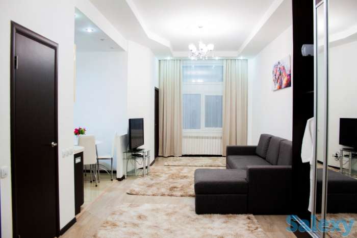 3 х квартира левый берег посуточно, Кунаева 12/2, фотография 5