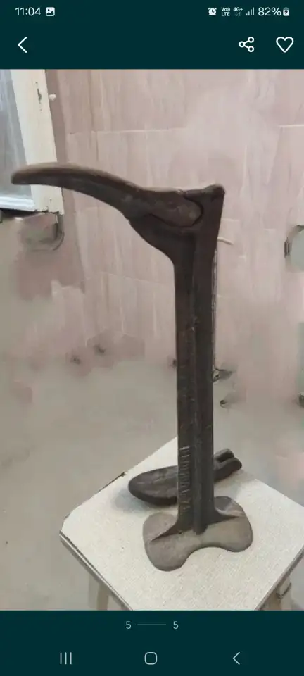 2 лапы сапожные с насадками для ремонта обуви, фотография 5