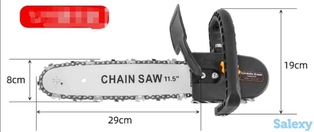 насадка на болгарку, пила цепная., фотография 2