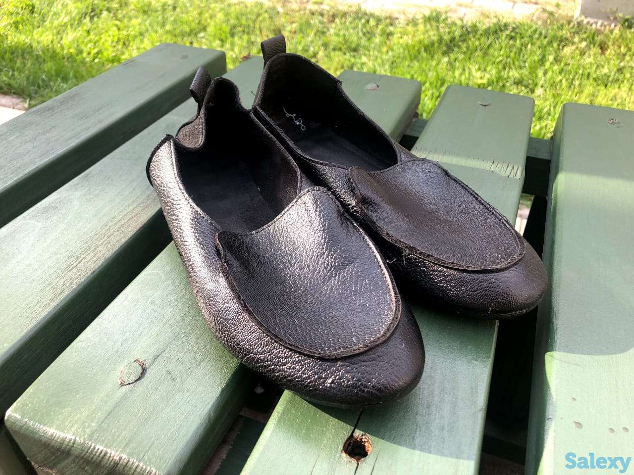 Черные балетки на повседневку, фотография 2