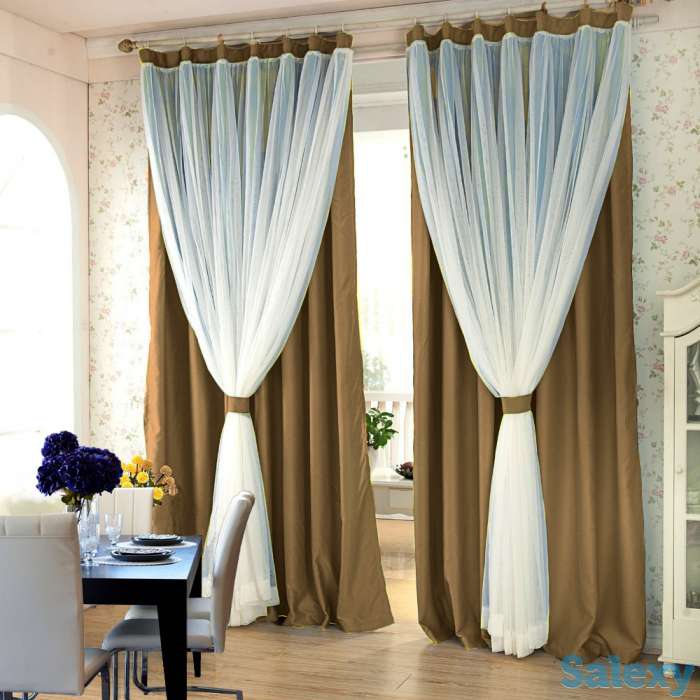 стирка и химчистка штор, фотография 1