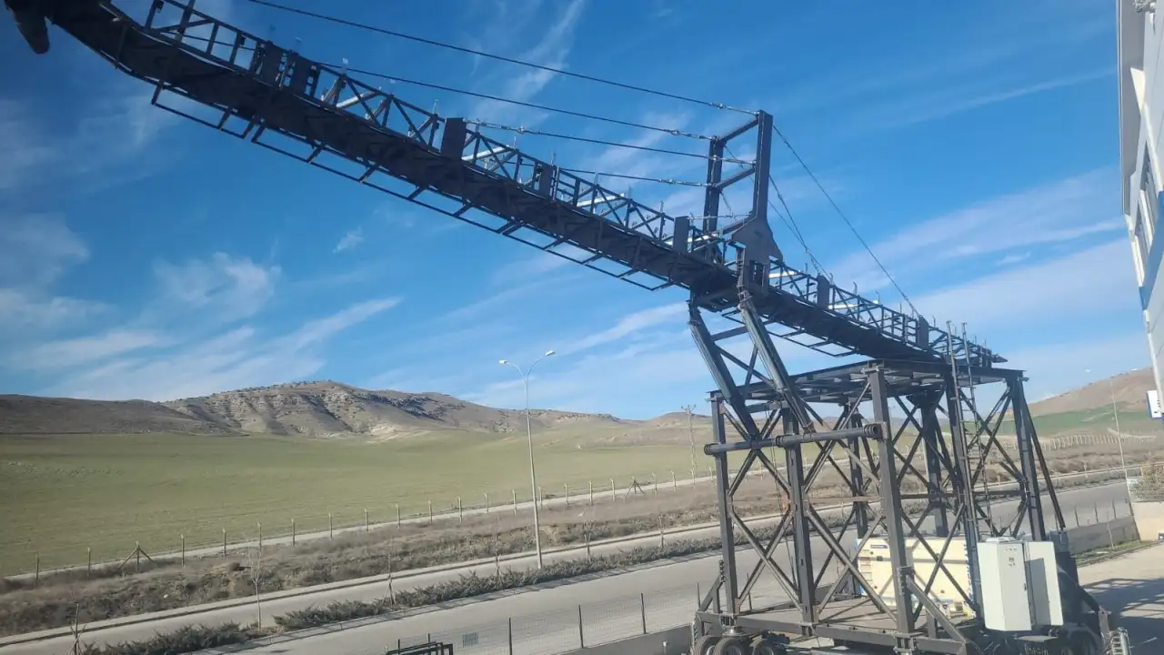 Радиальный конвейер Автоматический Телескопический PTRC1000, 1000 тчас, PolygonMach Турция, фотография 7