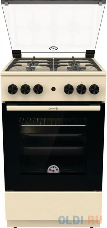Газовая плита gorenje gg5a21bef бежевый, фотография 1