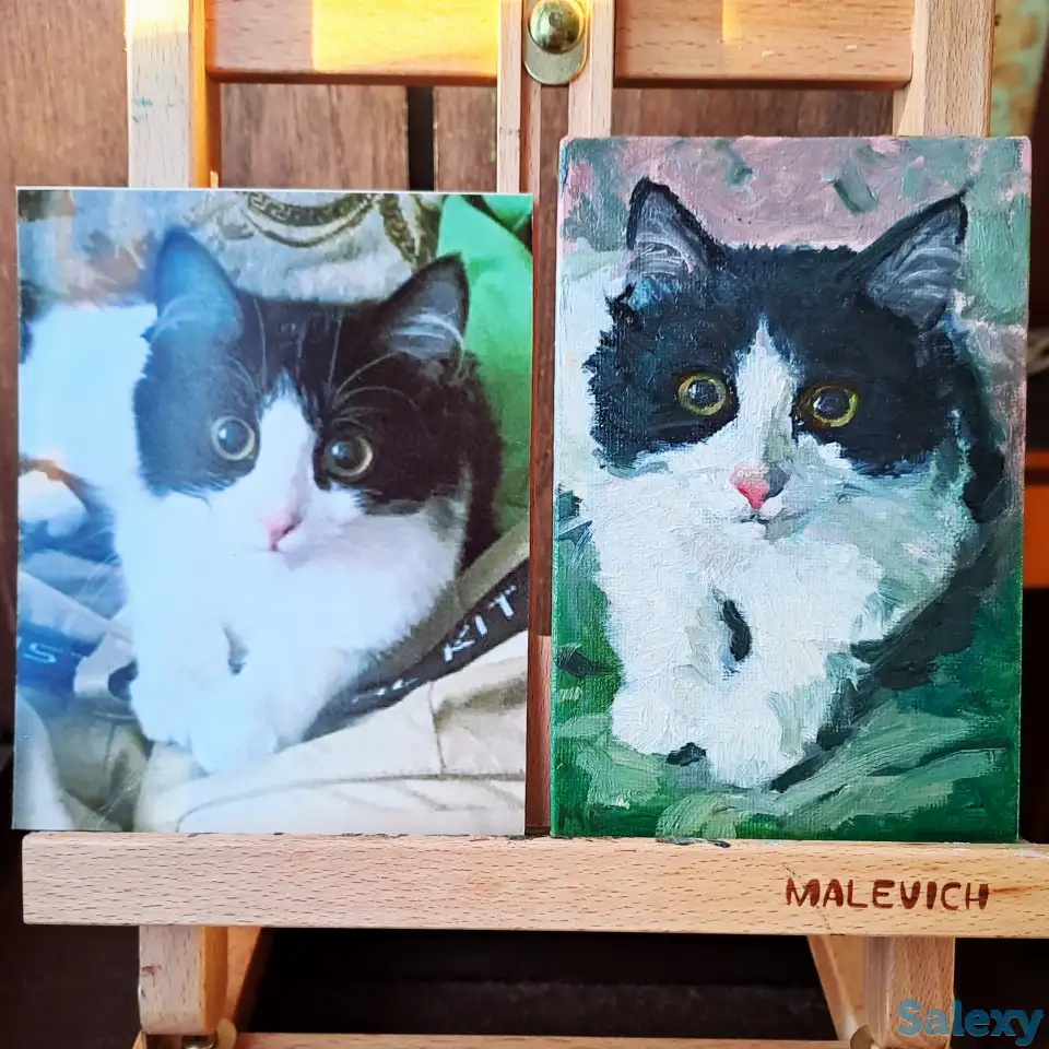 Напишу живописный портрет вашего питомца или вас вместе!, фотография 6