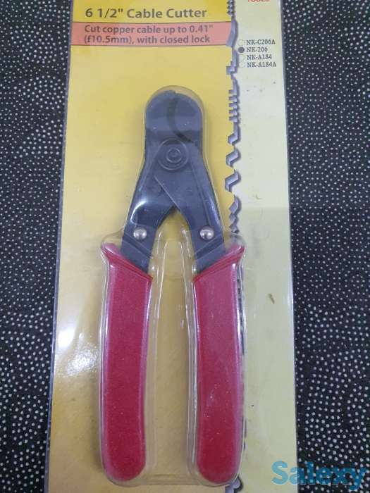 Инструмент для зачистки проводов, резки кабеля, обжимные плоскогубцы, фотография 1