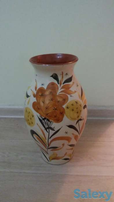 Керамическая ваза 70-х годов СССР, фотография 1