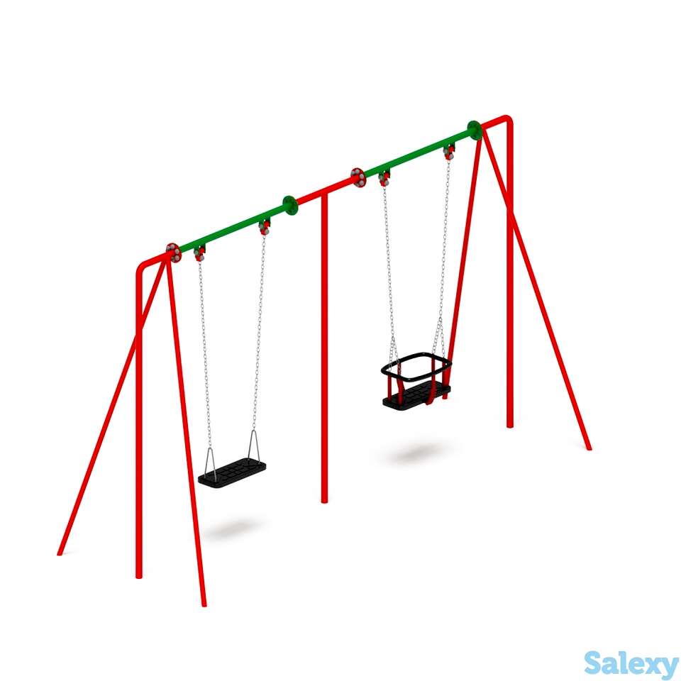 Качели уличные м2 ио 12.м.03.04.01-п, фотография 1