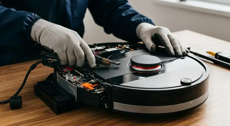 Ремонт роботов-пылесосов, фотография 1