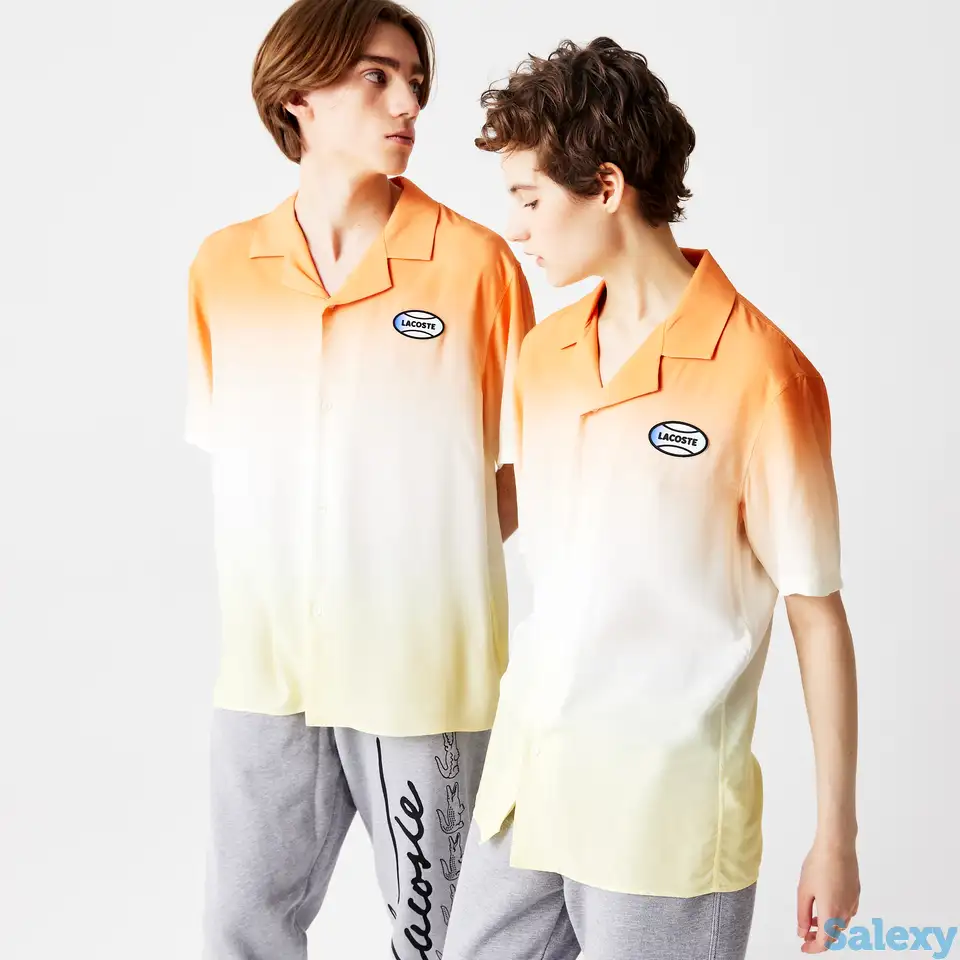 Рубашка lacoste l!ve unisex regular fit, фотография 1