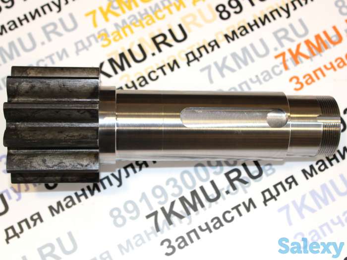 Вал поворотного редуктора Tadano Z300 резьбой, фотография 1