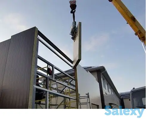 Стеновые и кровельные сэндвич-панели, фотография 1