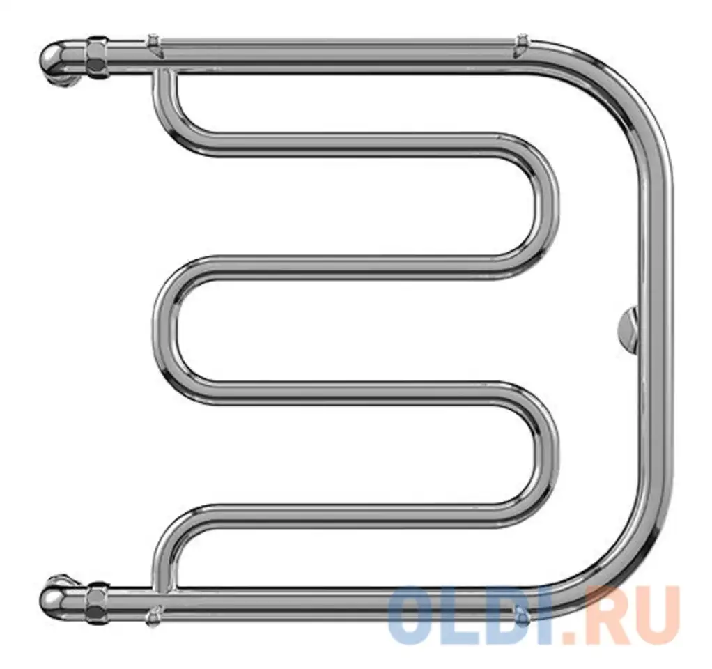 Полотенцесушитель royal thermo фокстрот 500х500 с полкой, фотография 1