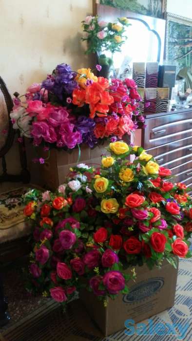 Продам искусственные цветы, фотография 1