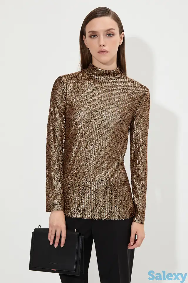 Блузка с пайетками vassa&co, фотография 1