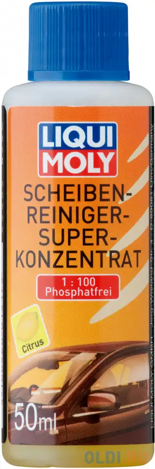 Летний шампунь в бачок омывателя liquimoly windshield super-concentrated cleaner 1517, фотография 1