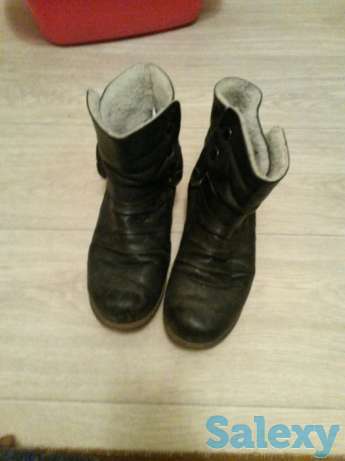Натуральная кожа. Полусапоги. Германия., фотография 1