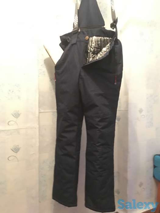 продам брюки-комбинезон:теплые с отстегивающейся спинкой размер 46-48, фотография 1