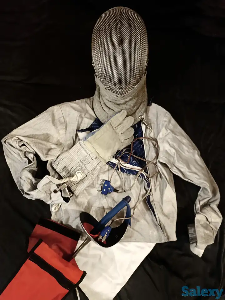 Экипировка для фехтования, форма для юниоров, фехтование саблей, фотография 2