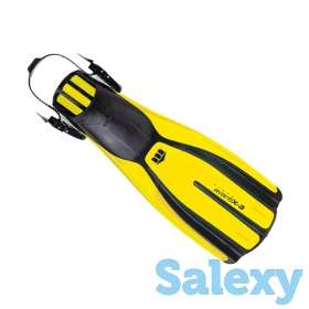 Ласты mares plana avanti x3 цвет черный регулируемые, фотография 2