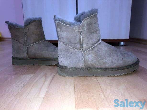 Продаю угги. Размер - 39. Цвет - коричневый. Натуральная кожа., фотография 1