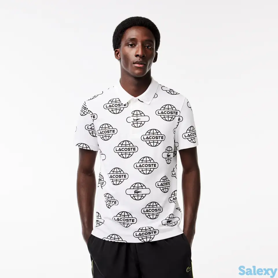 Мужское сверхлегкое поло lacoste из хлопка piqu?, фотография 1