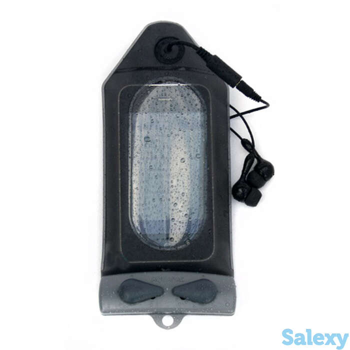 Водонепроницаемый чехол aquapac 518 - connected electronics, 120x78mm, серый, фотография 1