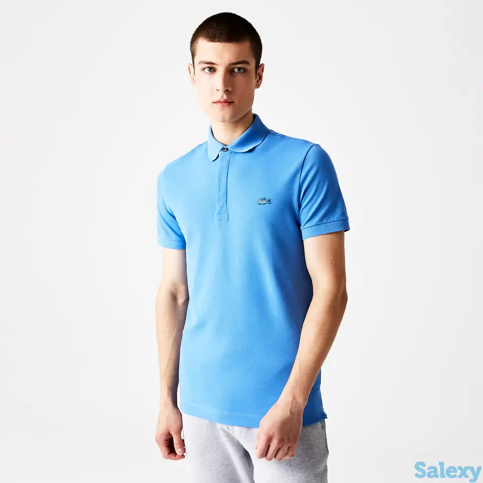 Мужское поло lacoste paris polo regular fit, фотография 1