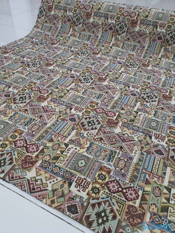 Шикарный гобеленовый коврик метражом ковровая дорожка Италия 135 см, фотография 9