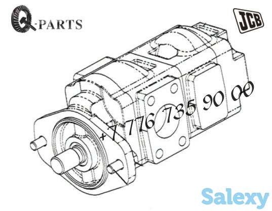 Основной гидравлический насос на экскаватор-погрузчик JCB 3CX и 4CX, фотография 1
