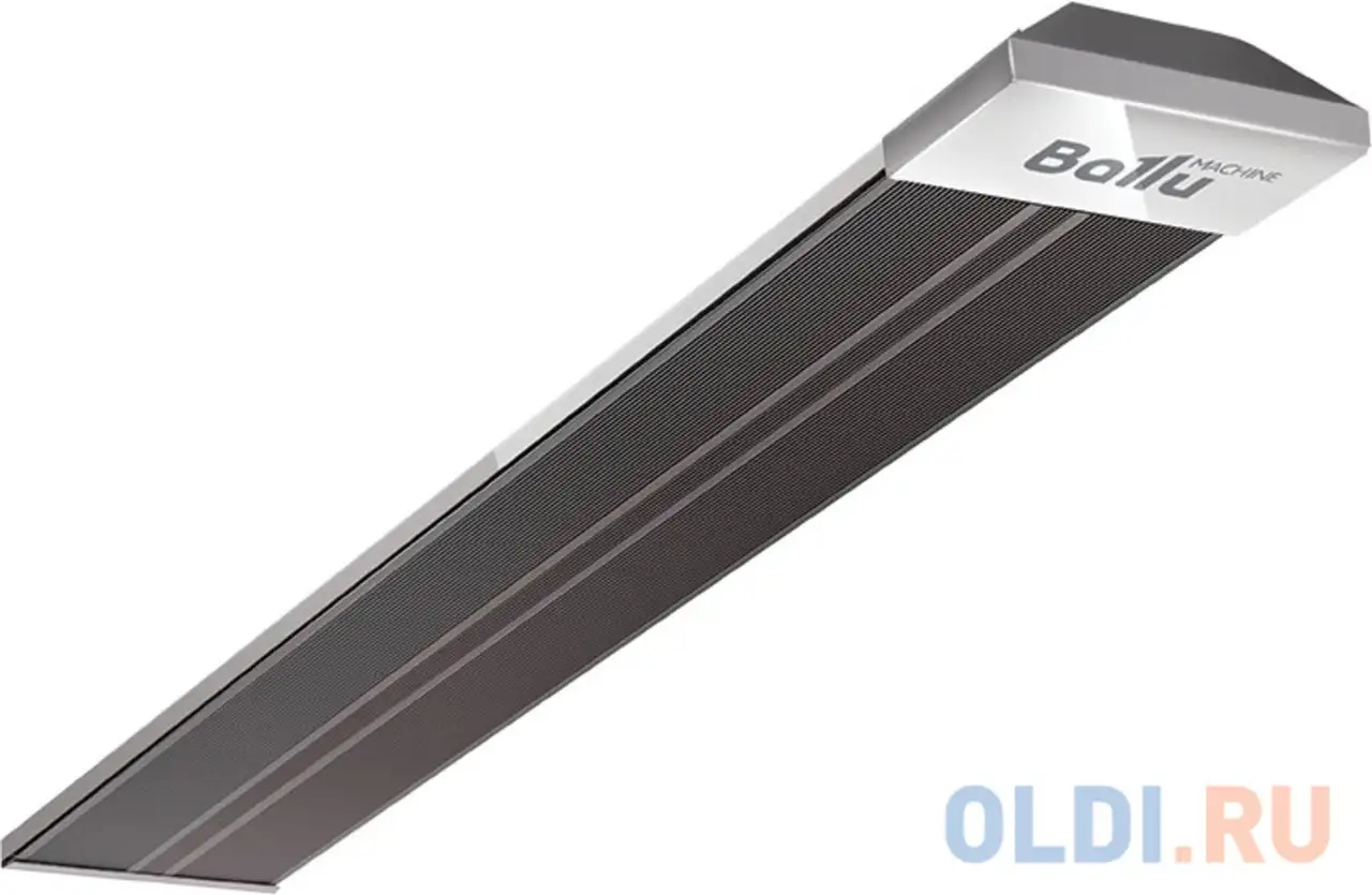 Инфракрасный обогреватель ballu bih-ap4-2.0-b 2000 вт чёрный серый, фотография 1