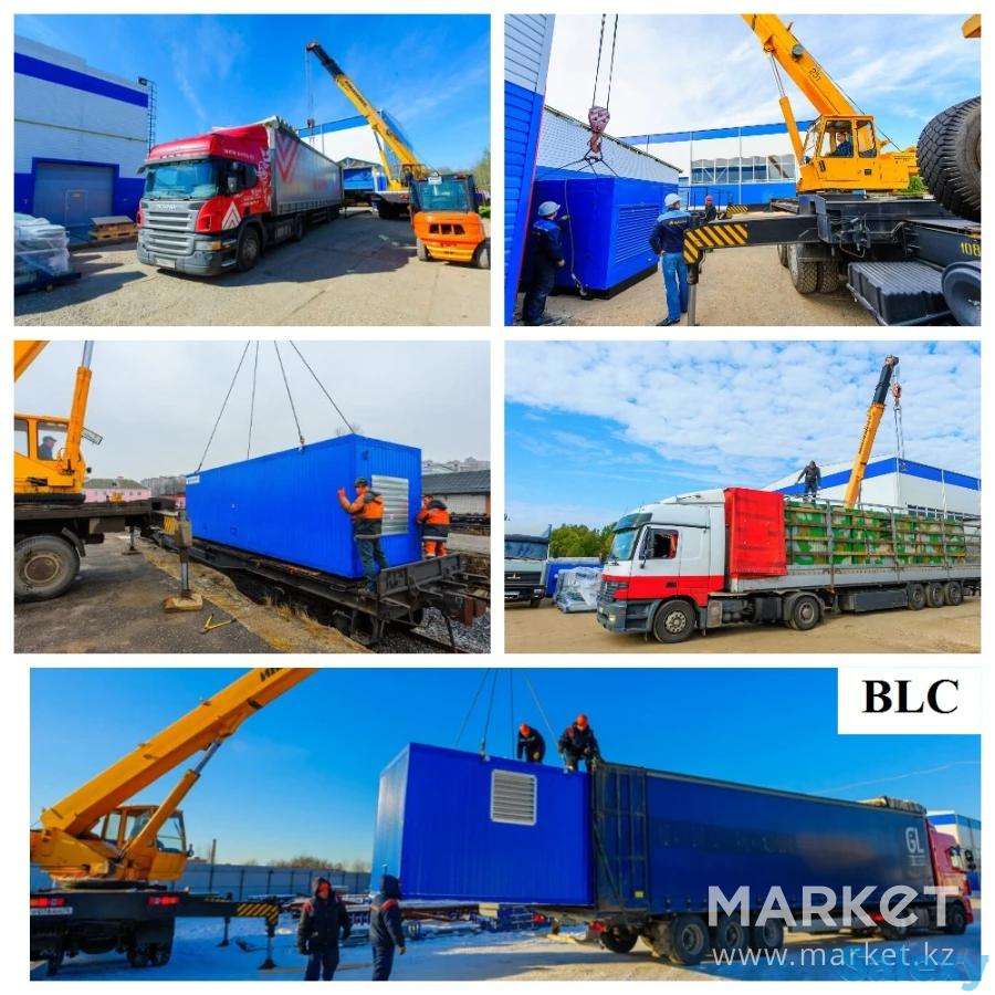 Услуги Автокрана. Манипулятор Алматы. Контейнеровоза.  Автокран 14-60т., фотография 1
