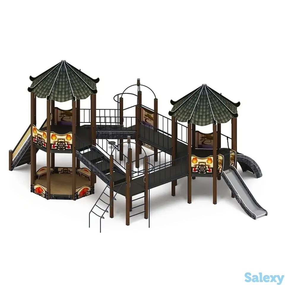 Карнавал (шанхай) - дик 2.22.06-02 - игровой комплекс h=1200, фотография 2