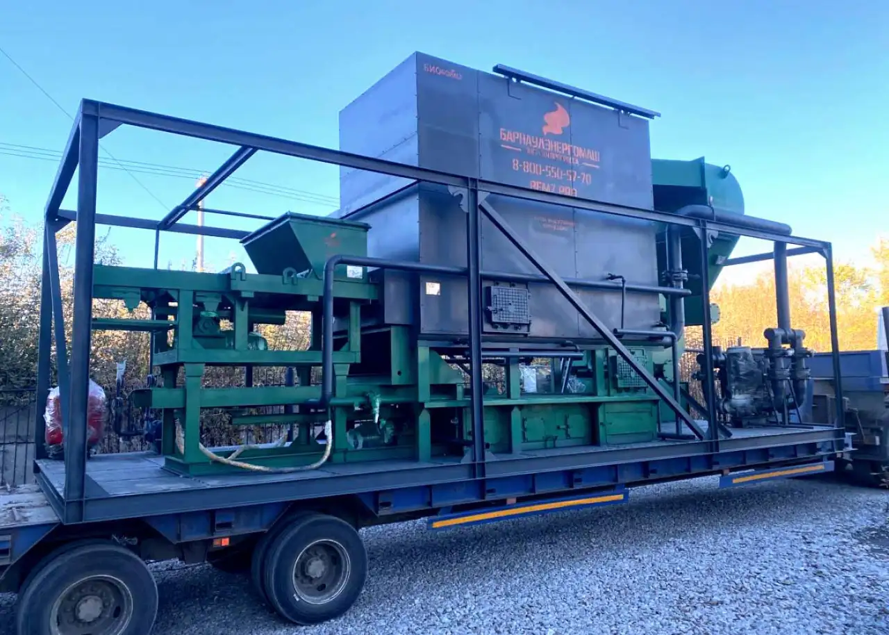 Рамная котельная установка мощностью 2,5 МВт, фотография 1