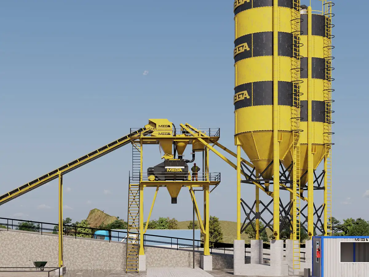 Бетонный завод объемом 90 м, фотография 4