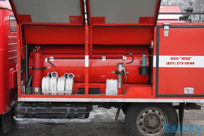 Пожарный автомобиль УАЗ цистерна 900 литров, фотография 3