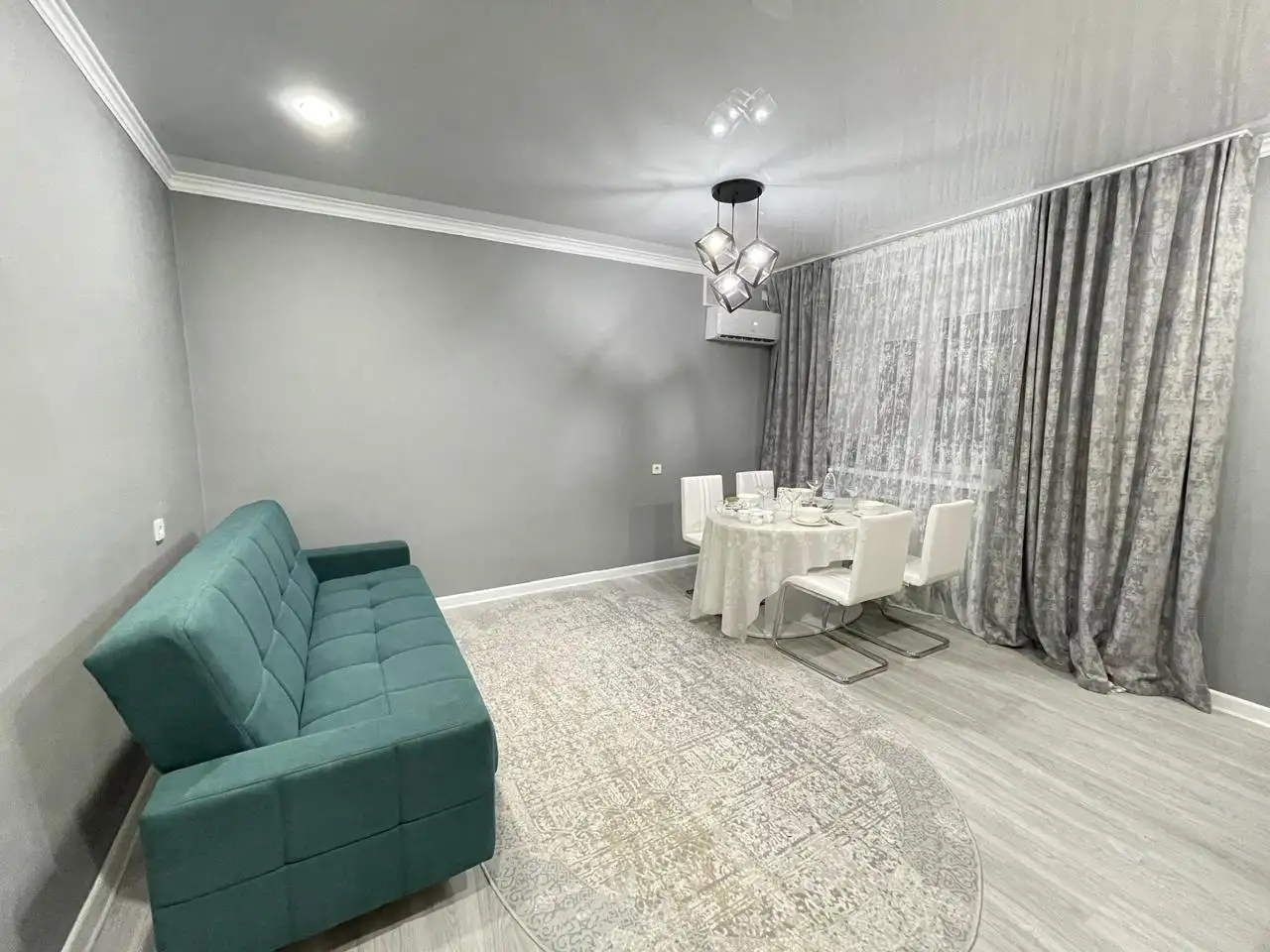 2-евро комнатная квартира, Таумыш Жумагалиева 15 блок А, фотография 5