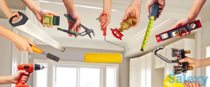 Предоставляем услуги мелких работ по дому в любом направлении, сантехника, электрика, ремонт мебели, мена мебельных фаса, фотография 1