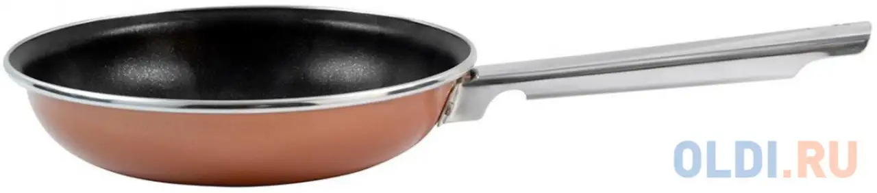 Сковорода vitrinor altays 20 20 см 1.2 л сталь, фотография 1