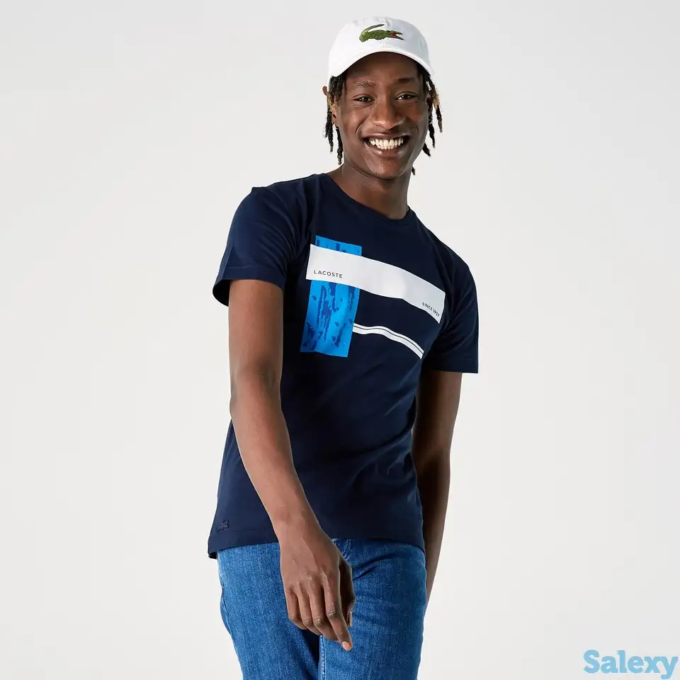 Мужская футболка lacoste slim fit, фотография 1