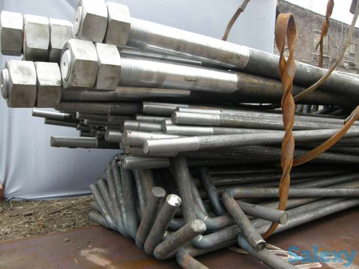 АНКЕРНЫЕ ФУНДАМЕНТНЫЕ БОЛТЫ В АЛМАТЫ ПО ГОСТу, фотография 3