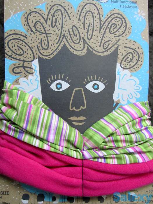 Бандана wind x-treme polarwind pink lines, фотография 1