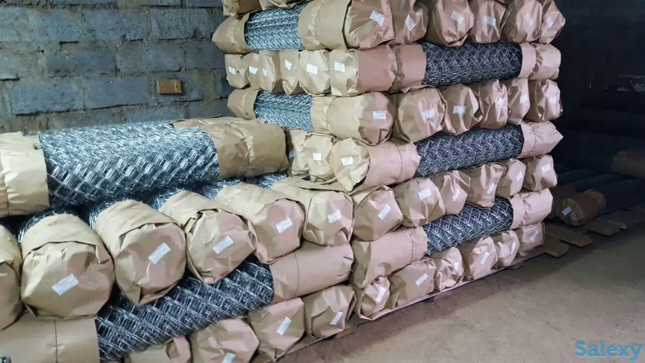 Сетка рабица. Оцинкованная и Черная. Доставка, фотография 1